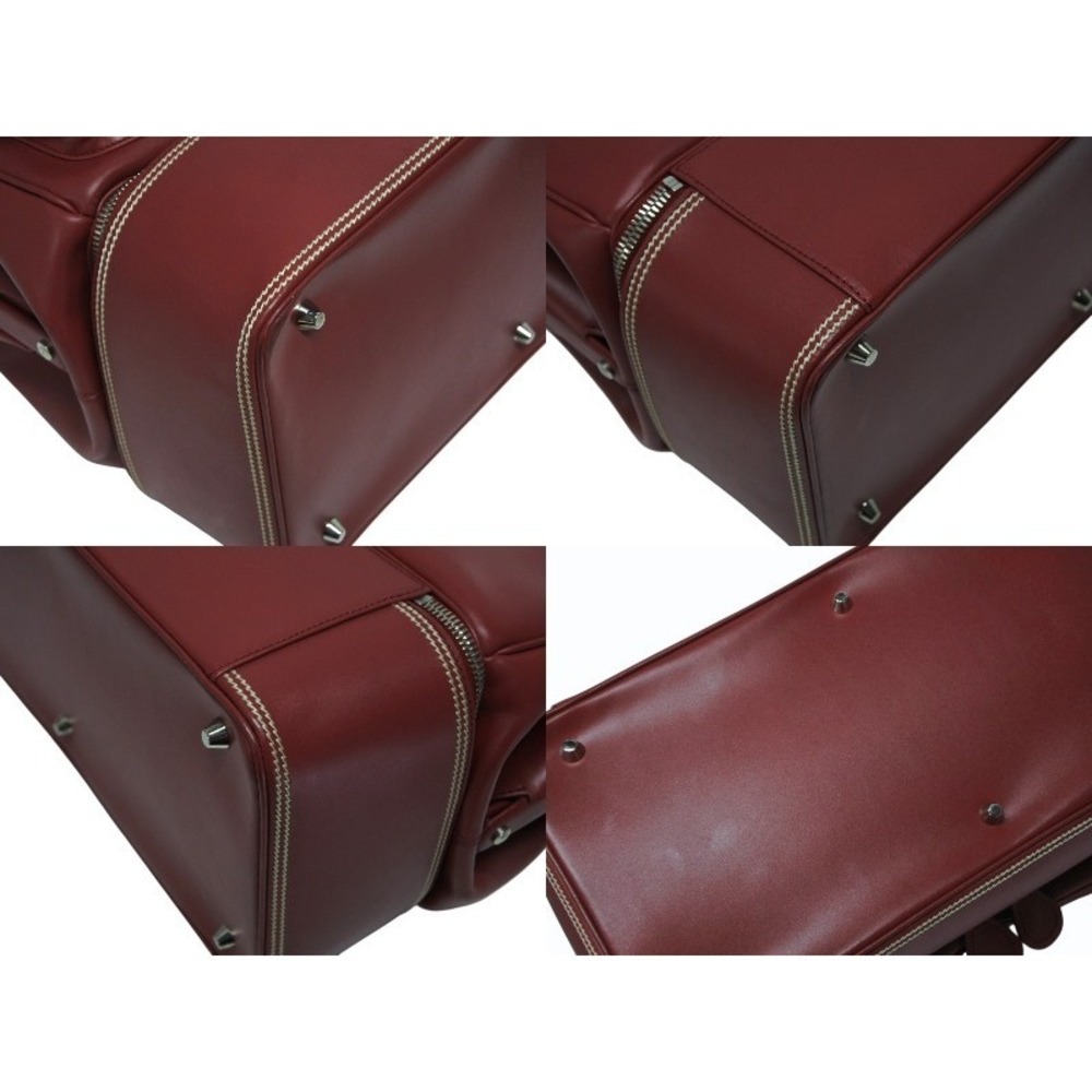 Christian Dior Doctors Bag Red Leather - Picture 8 of 10
